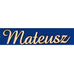 Mateusz   3x13cm  cz;amaze